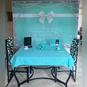 Unique Breakfast at Tiffany's birthday theme